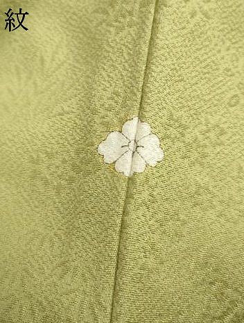 平和屋着物●上質な小紋 小花文 正絹 逸品 AABE4177ck
