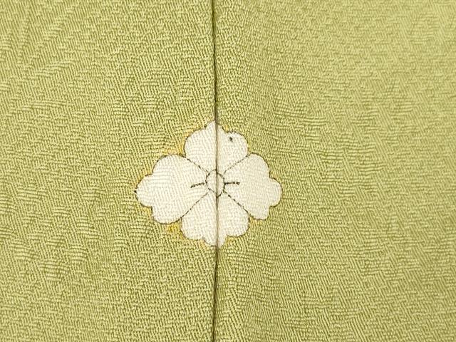 平和屋着物●上質な小紋 小花文 正絹 逸品 AABE4177ck