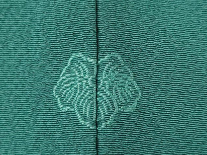 平和屋着物●訪問着　作家物　刺繍　草花文　金彩　正絹　逸品　AABE4179ck