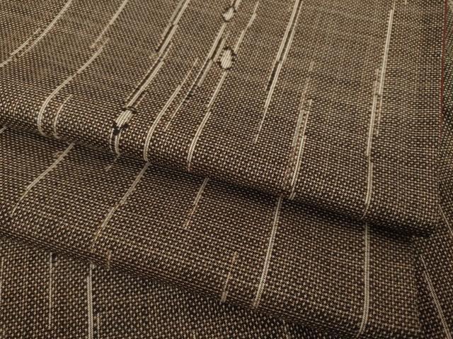 平和屋着物●本場大島紬 一元7マルキ 総絣 蕾 正絹 逸品 AABE4187ck
