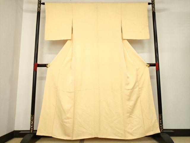 平和屋着物●上質な色無地　葉尽くし地紋　淡香色　正絹　逸品　未使用　AABE4192ck 平和屋着物○上質な色無地 葉尽くし地紋 淡香色 正絹 逸品