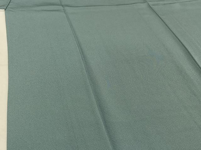 平和屋着物▽上質な色無地　単衣　浅縹色　正絹　逸品　AABE4242jh