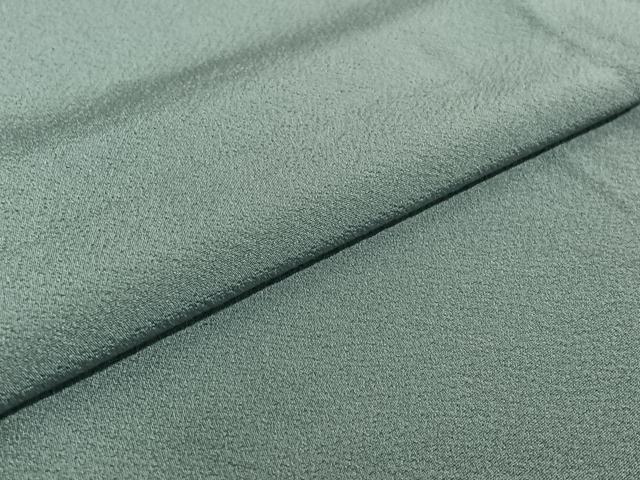 平和屋着物▽上質な色無地　単衣　浅縹色　正絹　逸品　AABE4242jh