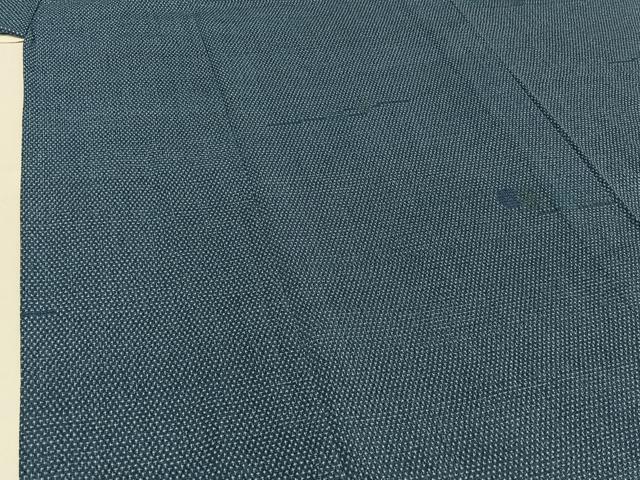 平和屋着物▽本塩沢 単衣 枝葉文 正絹 逸品 AABE4243jh