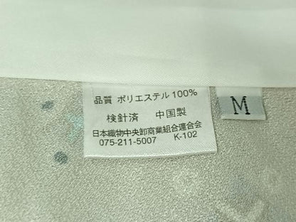 平和屋着物▽小紋 単衣 宝尽くし文 洗える着物 AABE4261jh