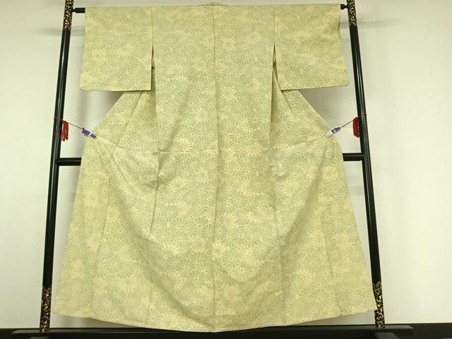 平和屋着物▽上質な紬　単衣　花尽くし　正絹　逸品　AABE4267jh 平和屋着物▽上質な紬 単衣 花尽くし 正絹 逸品 AABE4267jh