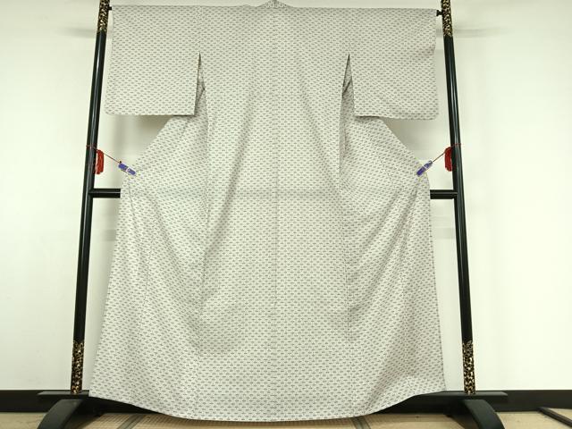 平和屋着物▽小紋 単衣 蜻蛉 洗える着物 AABE4278jh