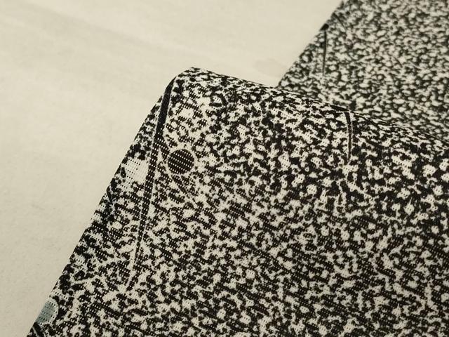 平和屋着物＊夏物 小紋 絽 枝葉文 正絹 逸品 AABE4283jd