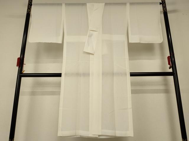 平和屋着物＊夏物　長襦袢　絽　象牙色　正絹　逸品　AABE4288jd
