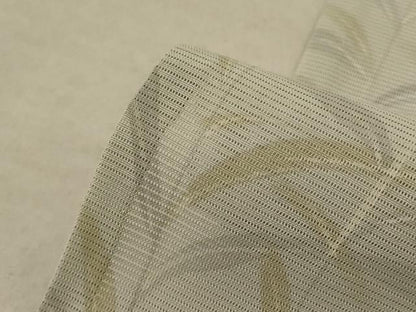 平和屋着物＊夏物 訪問着 絽 手描き 草花文 正絹 逸品 AABE4289jd