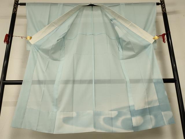 平和屋着物＊夏物　長襦袢　絽　霞文　暈し染め　正絹　逸品　AABE4291jd
