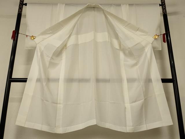 平和屋着物＊夏物　長襦袢　絽　白色　正絹　逸品　AABE4299jd 平和屋着物＊夏物 長襦袢 絽 白色 正絹 逸品 AABE4299jd