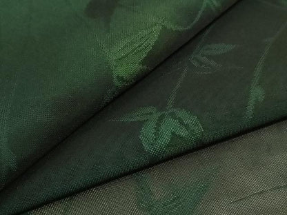 平和屋着物＊夏物 小紋 紗 枝葉文 正絹 逸品 AABE4300jd