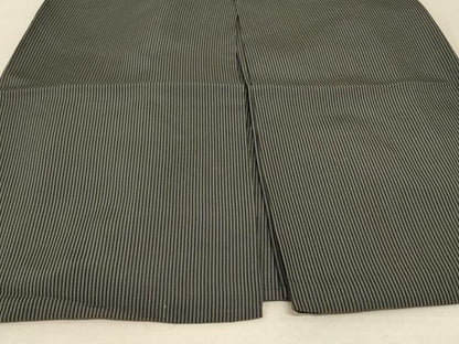 平和屋着物＊夏物　男性　馬乗り袴　縞　正絹　逸品　AABE4304jd