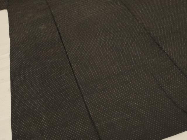 平和屋着物＊夏物 男性 紗紬 絣柄 正絹 逸品 AABE4306jd