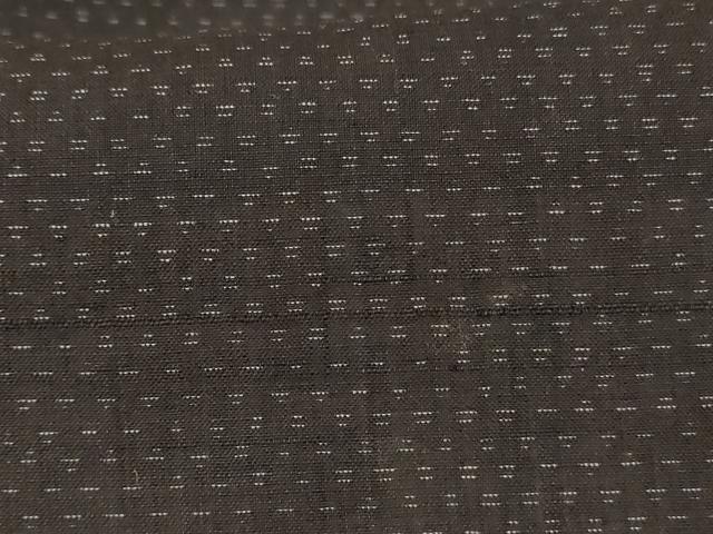 平和屋着物＊夏物 男性 紗紬 絣柄 正絹 逸品 AABE4306jd