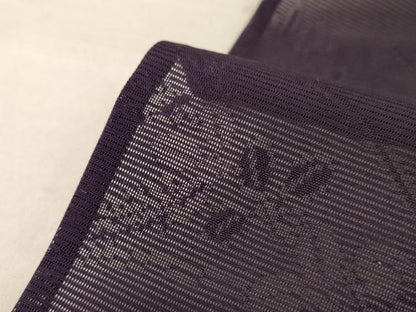 平和屋着物＊夏物 色無地 絽 黒紅色 ますいわ屋扱い 正絹 逸品 AABE4308jd