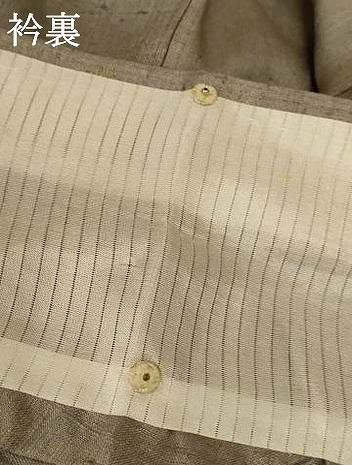 平和屋着物▽訪問着 単衣 紬地 刺繍 箔散らし文様 正絹 逸品 未使用 AABE4309jd