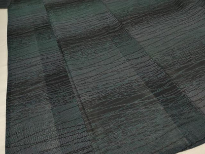 平和屋着物＊夏物 本場大島紬 夏大島 横段文 正絹 逸品 AABE4323jd