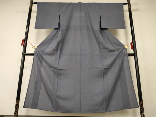 平和屋着物＊夏物 江戸小紋 彫士：住田双光・染士：服部光擴 絽 鮫小紋柄 正絹 逸品 AABE4330jd