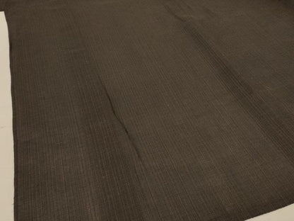 平和屋着物＊夏物 男性 小紋 紗 格子 キングサイズ AABE4331jd