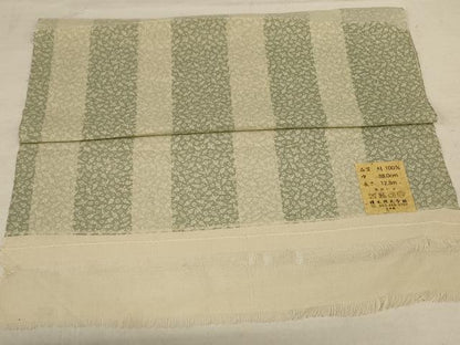 平和屋着物＊夏物 小紋 紗 宝尽くし文 反端付き 正絹 逸品 AABE4332jd