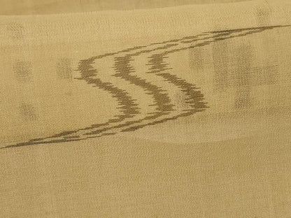 平和屋着物＊夏物 本場琉球絣 夏琉球 正絹 逸品 AABE4334jd