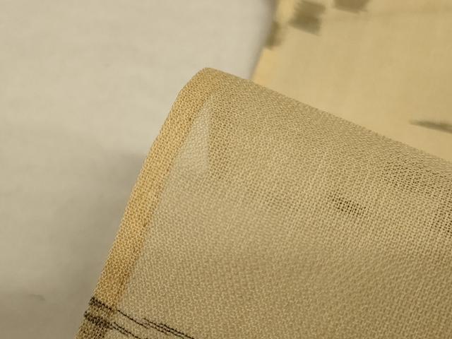 平和屋着物＊夏物 本場琉球絣 夏琉球 正絹 逸品 AABE4334jd
