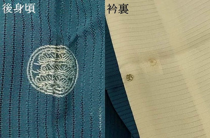 平和屋着物＊夏物 色留袖 縦絽 中国三大刺繍 スワトウ刺繍 汕頭刺繍 松 正絹 逸品 AABE4335jd