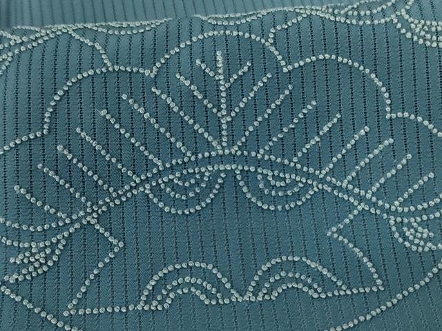 平和屋着物＊夏物 色留袖 縦絽 中国三大刺繍 スワトウ刺繍 汕頭刺繍 松 正絹 逸品 AABE4335jd