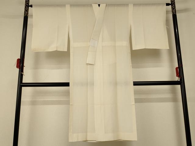 平和屋着物＊夏物 長襦袢 絽 鳥の子色 正絹 逸品 AABE4339jd