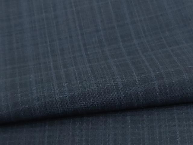 平和屋着物＊夏物 紗紬 格子 正絹 逸品 未使用 AABE4342jd