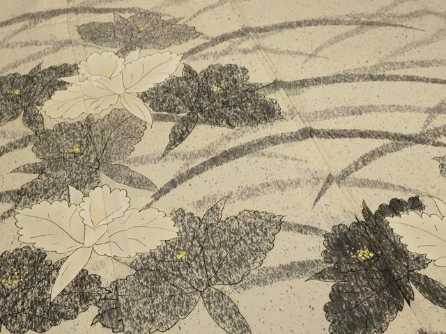 平和屋着物＊夏物 訪問着 絽 芝花文 正絹 逸品 AABE4343jd