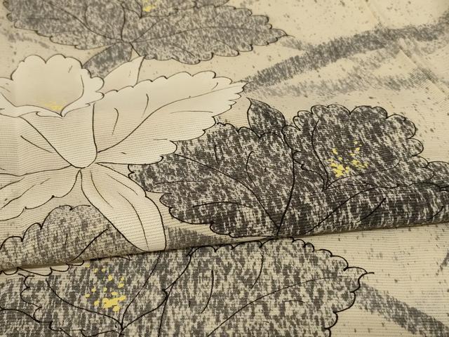 平和屋着物＊夏物 訪問着 絽 芝花文 正絹 逸品 AABE4343jd