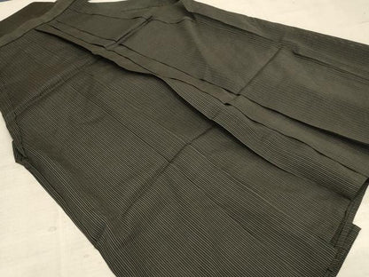 平和屋着物＊夏物 男性 馬乗り袴 縞 正絹 逸品 AABE4350jd