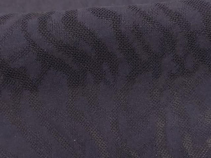 平和屋着物＊夏物 色無地 紗 本藍 黒紅色 正絹 逸品 AABE4364jd