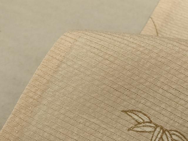 平和屋着物＊夏物 訪問着 絽 駒刺繍 草花文 金彩 正絹 逸品 AABE4373jd