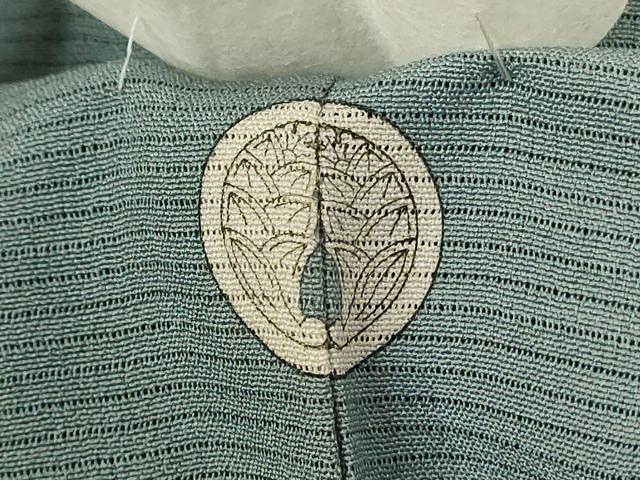 平和屋着物＊染色作家 斉藤三才 夏物 小紋 絽 霞文 暈し染め 正絹 逸品 AABE4380jd