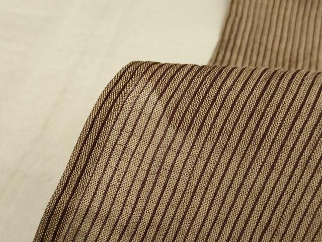 平和屋着物＊夏物　本場小千谷ちぢみ　縞　麻　逸品　AABE4381jd 平和屋着物＊夏物 本場小千谷ちぢみ 縞 麻 逸品 AABE4381jd : 平和屋
