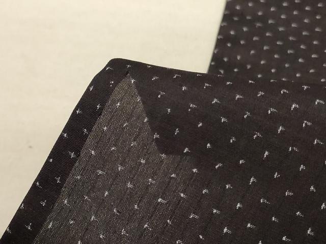 平和屋着物＊夏物 男性 本場大島紬 夏大島 絣柄 正絹 逸品 AABE4382jd