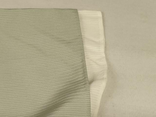 平和屋着物＊夏物　色無地　絽　柳鼠色　正絹　逸品　AABE4387jd 平和屋着物＊夏物 色無地 絽 柳鼠色 正絹 逸品 AABE4387jd