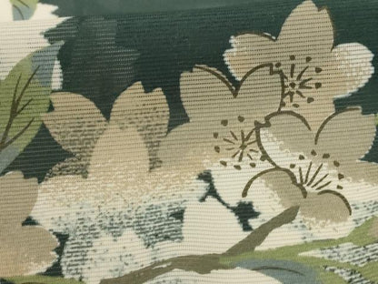 平和屋着物＊夏物　訪問着　絽　桜　洗える着物　AABE4390jd