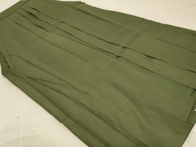 平和屋着物＊夏物 男性 行灯袴 縞 正絹 逸品 AABE4391jd