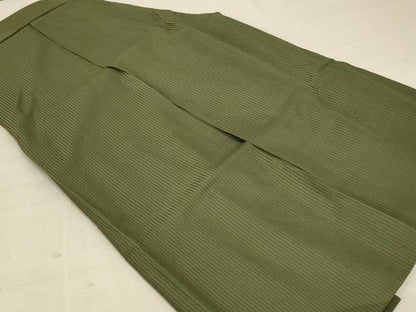 平和屋着物＊夏物 男性 行灯袴 縞 正絹 逸品 AABE4391jd
