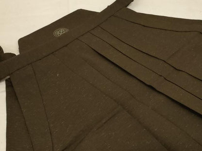 平和屋着物＊夏物 男性 馬乗り袴 霞文 正絹 逸品 AABE4394jd