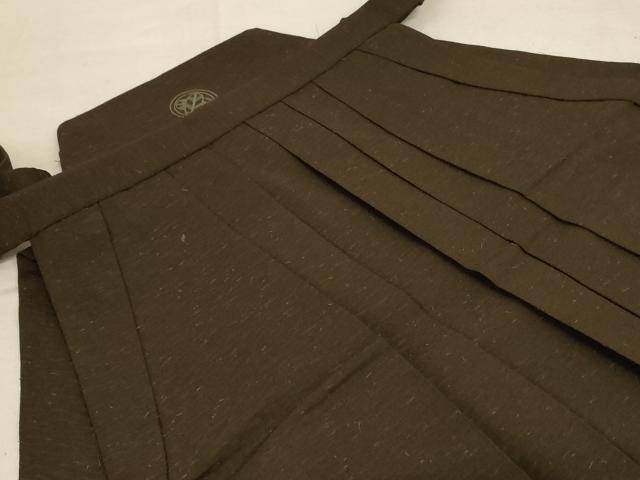 平和屋着物＊夏物 男性 馬乗り袴 霞文 正絹 逸品 AABE4394jd