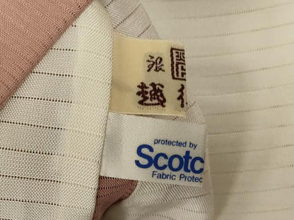 平和屋着物＊夏物 訪問着 絽 霞文 暈し染め 正絹 逸品 AABE4397jd