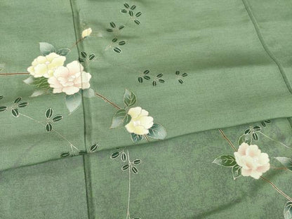 平和屋着物●訪問着 花蔦草文 金銀彩 正絹 逸品 AABE4440ck