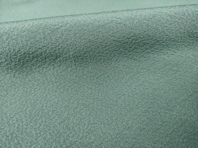 平和屋着物○上質な色無地 青鈍色 正絹 逸品 AABE4446ck