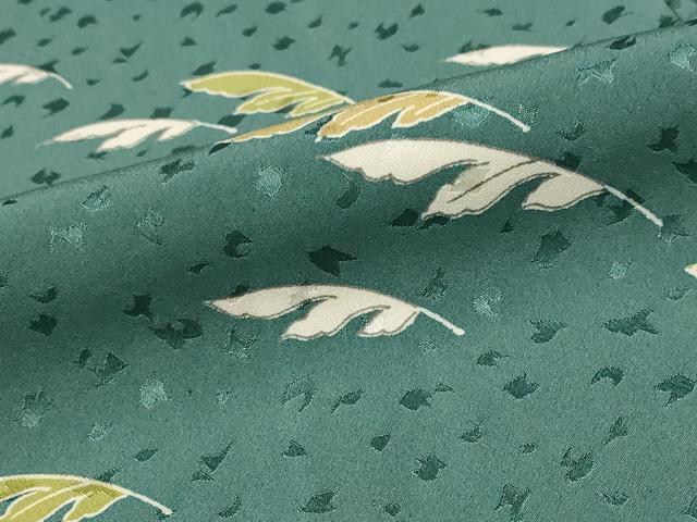 平和屋着物■上質な小紋　舞葉文　正絹　逸品　AABE4516st